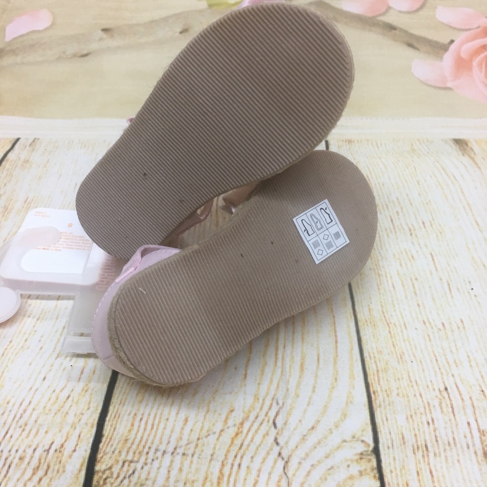 Gymboree girls pink SATIN dress sandals NWT - Picture 4 of 6
